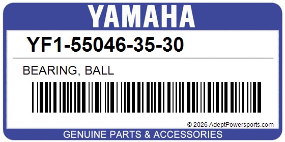 Yamaha YF1-55046-35-30 Bearing, Ball