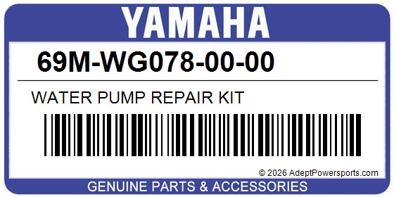 Yamaha 69M-WG078-00-00 Water Pump Repair Kit