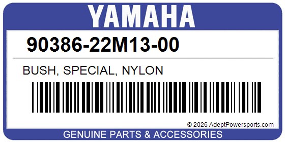 Yamaha 90386-22M13-00 Bush, Special, Nylon