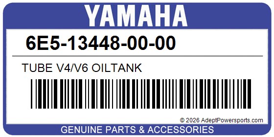 Yamaha 6E5-13448-00-00 Tube V4/V6 Oiltank