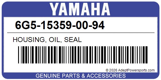 Yamaha 6G5-15359-00-94 Housing, Oil, Seal