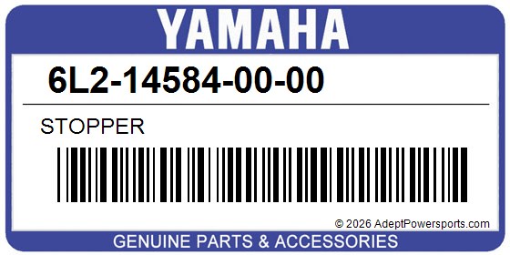 Yamaha 6L2-14584-00-00 Stopper
