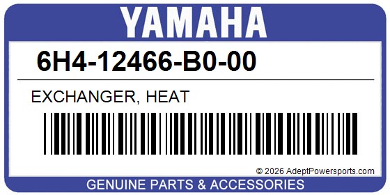 Yamaha 6H4-12466-B0-00 Exchanger, Heat