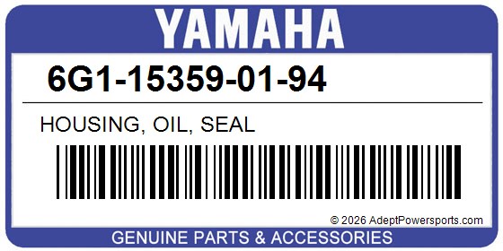 Yamaha 6G1-15359-01-94 Housing, Oil, Seal