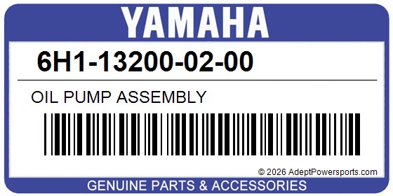 Yamaha 6H1-13200-02-00 Oil Pump Assembly