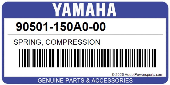 Yamaha 90501-150A0-00 Spring, Compression