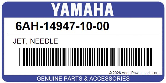 Yamaha 6AH-14947-10-00 Jet, Needle