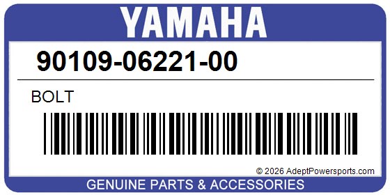 Yamaha 90109-06221-00 Bolt