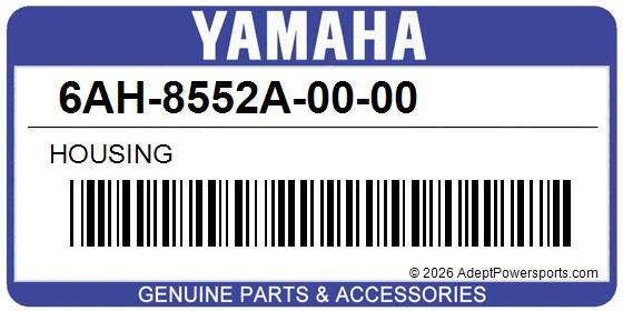 Yamaha 6AH-8552A-00-00 Housing