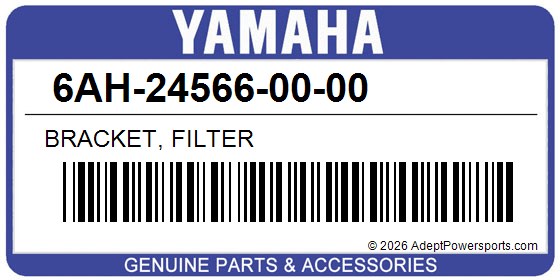 Yamaha 6AH-24566-00-00 Bracket, Filter