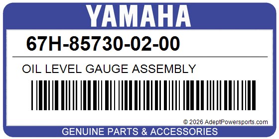 Yamaha 67H-85730-02-00 Oil Level Gauge Assembly