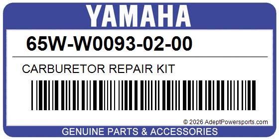 Yamaha 65W-W0093-02-00 Carburetor Repair Kit