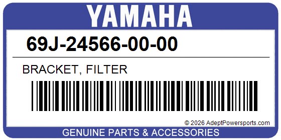 Yamaha 69J-24566-00-00 Bracket, Filter