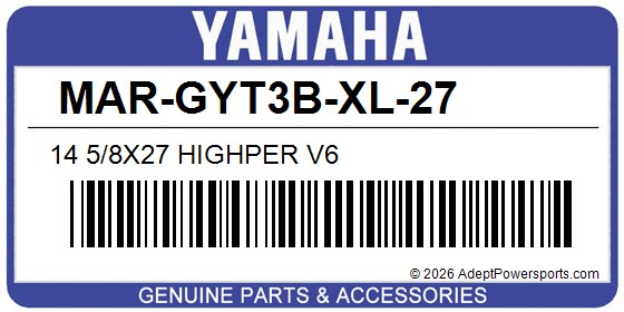 Yamaha MAR-GYT3B-XL-27 14 5/8X27 Highper V6