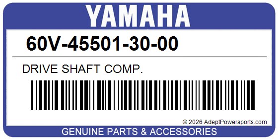 Yamaha 60V-45501-30-00 Drive Shaft Comp.