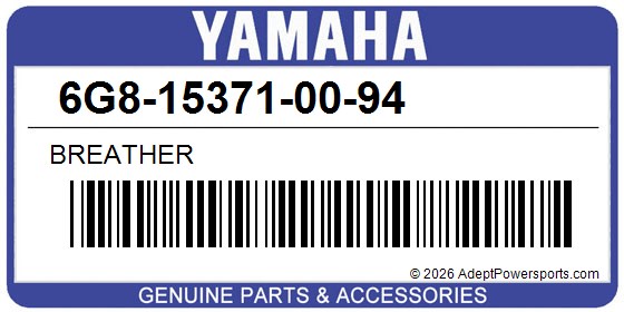 Yamaha 6G8-15371-00-94 Breather