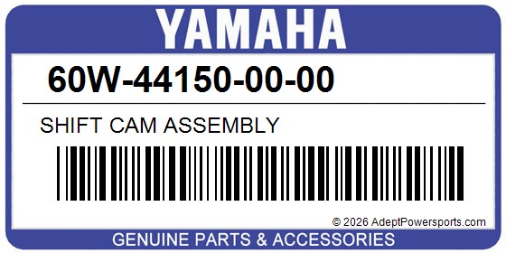 Yamaha 60W-44150-00-00 Shift Cam Assembly
