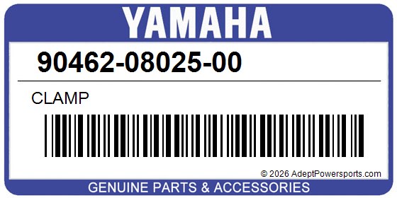 Yamaha 90462-08025-00 Clamp