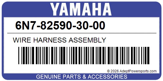 Yamaha 6N7-82590-30-00 Wire Harness Assembly