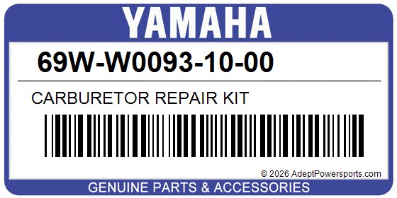 Yamaha 69W-W0093-10-00 Carburetor Repair Kit