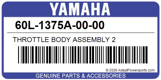 Yamaha 60L-1375A-00-00 Throttle Body Assembly 2