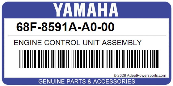 Yamaha 68F-8591A-A0-00 Engine Control Unit Assembly