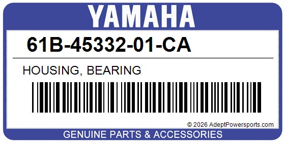 Yamaha 61B-45332-01-CA Housing, Bearing