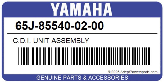 Yamaha 65J-85540-02-00 C.D.I. Unit Assembly