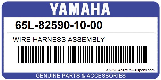 Yamaha 65L-82590-10-00 Wire Harness Assembly
