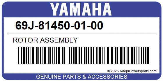 Yamaha 69J-81450-01-00 Rotor Assembly