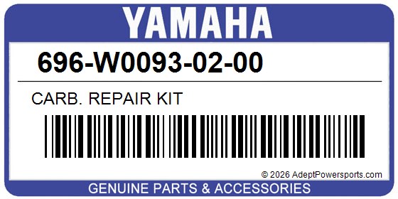 Yamaha 696-W0093-02-00 Carb. Repair Kit