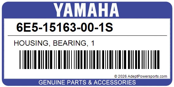 Yamaha 6E5-15163-00-1S Housing, Bearing, 1