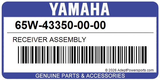 Yamaha 65W-43350-00-00 Receiver Assembly