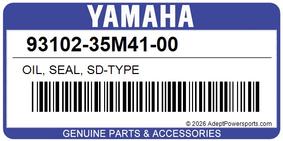 Yamaha 93102-35M41-00 Oil, Seal, Sd-Type