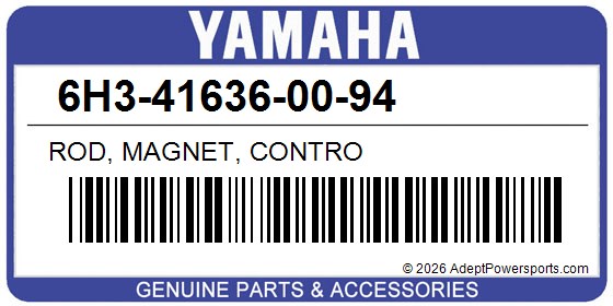 Yamaha 6H3-41636-00-94 Rod, Magnet, Contro