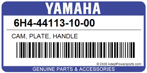 Yamaha 6H4-44113-10-00 Cam, Plate, Handle