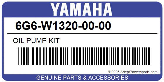 Yamaha 6G6-W1320-00-00 Oil Pump Kit
