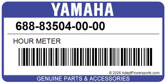 Yamaha 688-83504-00-00 Hour Meter
