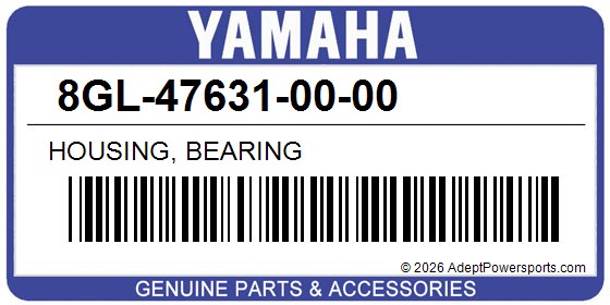 Yamaha 8GL-47631-00-00 Housing, Bearing