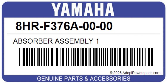 Yamaha 8HR-F376A-00-00 Absorber Assembly 1