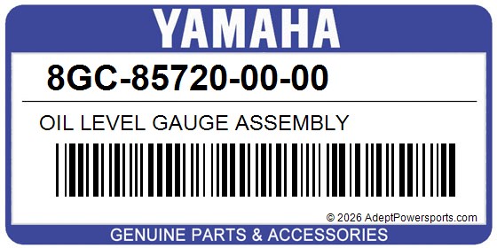 Yamaha 8GC-85720-00-00 Oil Level Gauge Assembly