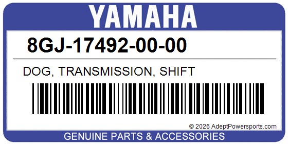 Yamaha 8GJ-17492-00-00 Dog, Transmission, Shift