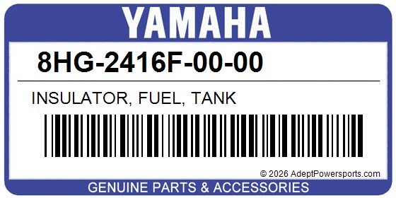 Yamaha 8HG-2416F-00-00 Insulator, Fuel, Tank