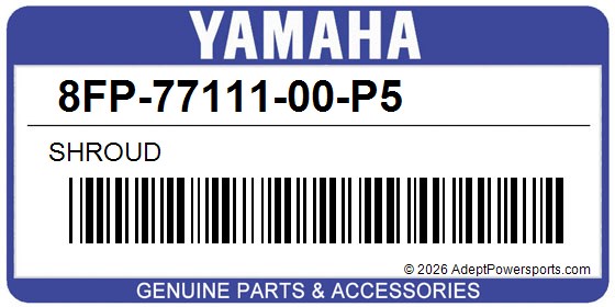 Yamaha 8FP-77111-00-P5 Shroud