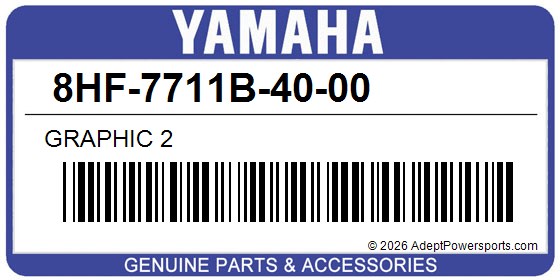 Yamaha 8HF-7711B-40-00 Graphic 2