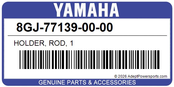 Yamaha 8GJ-77139-00-00 Holder, Rod, 1