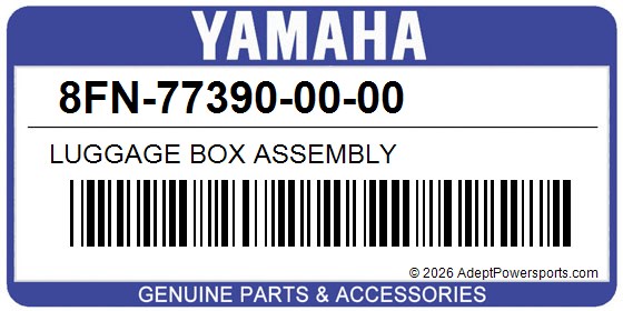 Yamaha 8FN-77390-00-00 Luggage Box Assembly