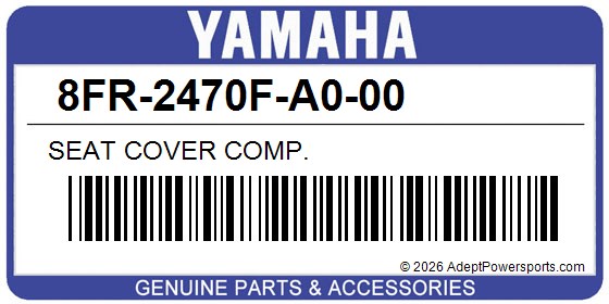Yamaha 8FR-2470F-A0-00 Seat Cover Comp.