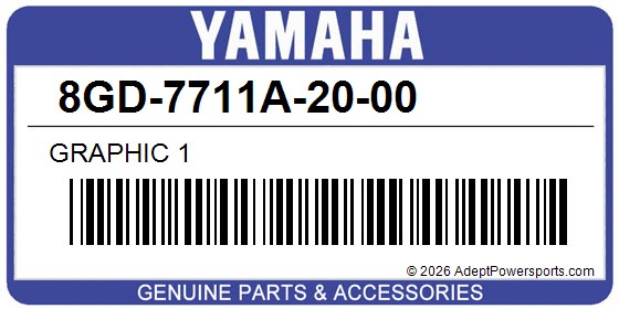 Yamaha 8GD-7711A-20-00 Graphic 1