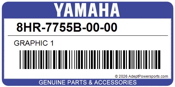 Yamaha 8HR-7755B-00-00 Graphic 1